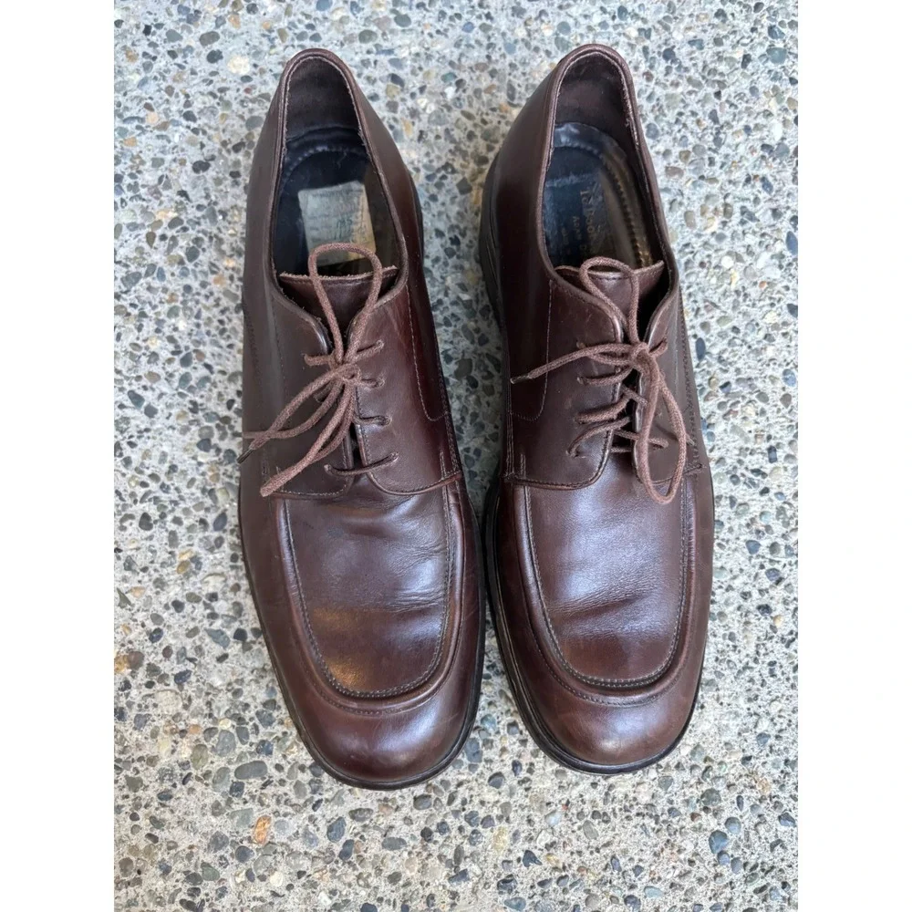 To Boot New York Adam Derrick Mens Dress Shoes Brown Oxford Size 11.5